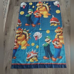 Nintendo Super Mario Kids Darkening Black Out Curtain Set Of 2 42×65 in